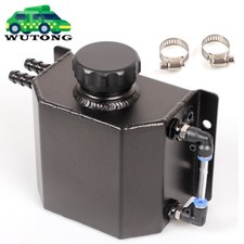 1L Aluminum Radiator Coolant Overflow Bottle Recovery Water Tank Reservoir NEW picture