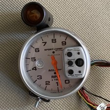 AutoMeter 3964 Ultra Lite Sport-Comp Pedestal Tachometer w/Playback 9000RPM 5