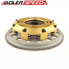 ADLERSPEED RACING TWIN DSIC CLUTCH KIT + FLYWHEEL for 1997-05 AUDI A4 1.8T B5 B6 picture