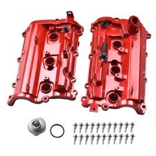 2x Upgrade Aluminum Valve Cover Set For Infiniti G37 2008-13 Nissan 370Z 2009-20 picture