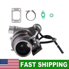 T25 660HP Ball Bearing Billet Universal Turbo Turbocharger A/R 0.70/0.49 V-Band picture