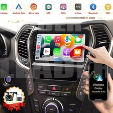 For 2013-2018 Hyundai Santa Fe Carplay Android 15 Car Radio Stereo GPS WIFI BT picture