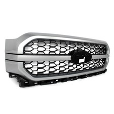 For 2021 2022 2023 Ford F-150 F150 Platinum Front Bumper Upper Grille Chrome picture