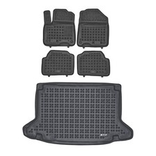 Rezaw-Plast Car Mats for 2019-2022 Kia Niro EV Floor Mats & Cargo Mat Custom Fit picture