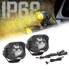 LED A-Pillar Ditch Light Kit For Jeep Wrangler Gladiator Ford etc ATV Motorcycle picture