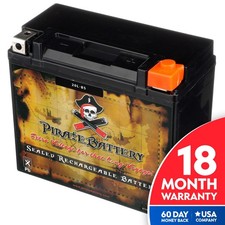 Pirate Battery YTX20L-BS Maintenance Free Sealed AGM Motorcycle Battery picture