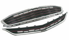 84075611 OEM Front Grille Cajun Red Chrome Surround 2016-2018 Chevrolet Malibu picture