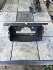 1993-1996 CADILLAC FLEETWOOD BROUGHAM REAR GAS DOOR LICENSE PLATE FILLER POCKET  picture