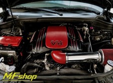 Red Air Intake Filter Kit For 2011-2016 Dodge Durango 5.7L V8 picture