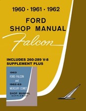 1960-1963 Ford Falcon Factory Shop Service Manual picture