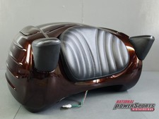 2008 - 2022 KAWASAKI ZG1400 CONCOURS 14 CORBIN TRUNK BOX TOP CASE - ARABIAN RED picture