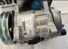 Genuine Sanden SD7H15 4272 A/C Compressor & A/C Clutch 2-Groove 12V R134a Heavy picture