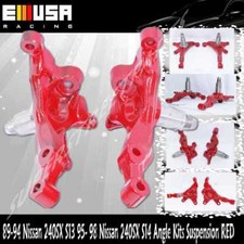 For 89-94 Nissan 240SX S13 95- 98 Nissan 240SX S14 Angle Kits Suspension RED  picture