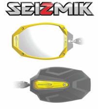 Yellow Seizmik Photon Side View Mirrors for 2017-2023 Can-Am Maverick X3 / MAX picture