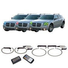 RGB Multi Color Angel Eye Headlight Halo kit for Dodge Magnum 05-07 picture