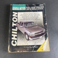 Chilton General Motors Full Size Truck 1999-06 Repair Manual Pre-Owned 28625 picture