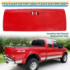 Vermilion Red Rear Tailgate Shell For Ford F150 1997-2003 / F250 F350 1999-2007 picture