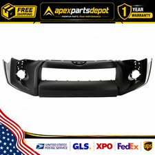 Front Bumper Cover Primed Plastic For 2014-2024 Toyota 4Runner SR5 With Emblem picture