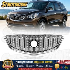 Front Upper Grille Grill Assembly Chrome & Black For 2013-2017 Buick Enclave picture