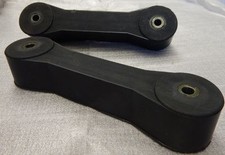 HUMVEE HUMMER HOOD LATCH RUBBER DOG BONE STRAP SET OF 2 2540-01-212-5814 1233889 picture