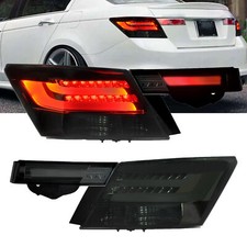 4P LED Tail Lights Rear Brake Lamps Replace For Honda ACCORD Sedan 4DR 2008-2012 picture