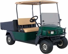 RED DOT Tinted Folding Golf Cart Windshield for EZGO ST350 - Made in the USA picture