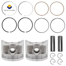 2 Pcs Crankshaft Engine Piston For 1981-1983 1988-1997 Yamaha XV750 XV 750 picture