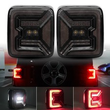 Newest Pair Led Tail Lights Stop Running Lamps for Jeep Wrangler JL JLU 2018-26 picture