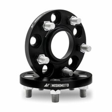 Mishimoto Wheel Spacers - 5x114.3 - 60.1 - 25 - M12 - Black picture