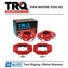 TRQ Performance Brake Caliper Set Performance Fits 2006-2007 Subaru Impreza picture