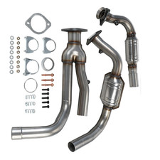 FITS:2002-2005 CHEVROLET Avalance 1500 5.3L Y Pipe & Catalytic Converter 1/E picture