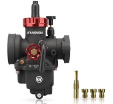 NIBBI Carburetor PE17mm, Fits 100cc 110cc Flange Motorcycle Engines picture