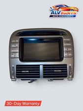 Lexus LS430 Navigation Screen AC Climate Control Panel JDM Japanese Version OEM picture