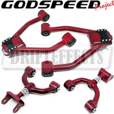 Godspeed 4pc Front+Rear Upper Camber Control Arms For Mazda Miata MX5 NA 90-97 picture