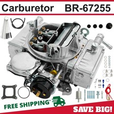4 Barrel 650 CFM Brawler Double-Pumper Carburetor Electric Choke Carb BR-67255 picture