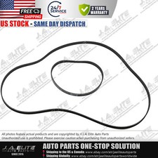 Genuine Compressor Alternator Belt Set fit Maserati Ghibli Quattroporte Levante picture