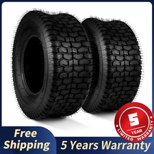 2pcs Lawn Mower Tires 4Ply 16x6.50-8 16x6.5x8 Tubeless Garden Turf Tires picture