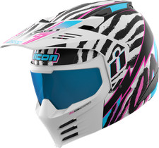 ICON - Elsinore Helmet Rad Dawn White Large | 0104-3341 picture