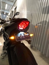Triumph Daytona 765 675 Street Triple R RX RS Fender eliminator 13-26 BLACK 4T/S picture