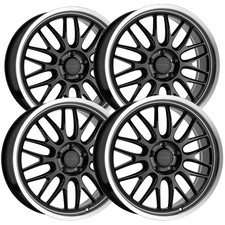 (Set of 4) Petrol P4C 17x8 5x105 +40mm Gloss Black Wheels Rims 17