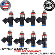x8 OEM BOSCH Fuel Injectors for 2008 2009 Pontiac G8 6.0L V8 #0280158051 picture
