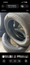 Pair (2) Goodyear Assurance 215/55R17 Tires - Removed from Mazda CX-5 AWD - 80% picture