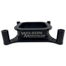 Wilson Manifolds Open Carburetor Spacers Aluminum, 1.5 in. Thick picture