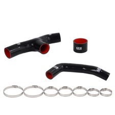 LokoCar Silicone Intercooler Hoses Fits For Subaru Impreza WRX 2001-2005 Black picture