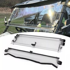 Scratch Resistant Clear Flip Windshield For Kawasaki Teryx 800 /4 /S 2016+/2021+ picture