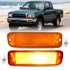 Pair Turn Signal Lights Set w/Bulb For Toyota Tacoma 4WD 95-97 DLX RWD 98-2000 picture