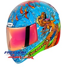 NEW Icon Airform Dino Fury Helmet 010114791 MEDIUM picture
