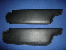 1970-1971 OEM  Challenger Barracuda Cuda E-Body Black Sun Visors USED Originals picture