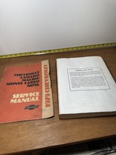VTG 1979 Service Manual Chevrolet, Camaro , Malibu, Monte Carlo, Nova picture