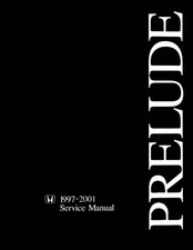 1997-2001 Honda Prelude Factory Shop Service Manual picture
